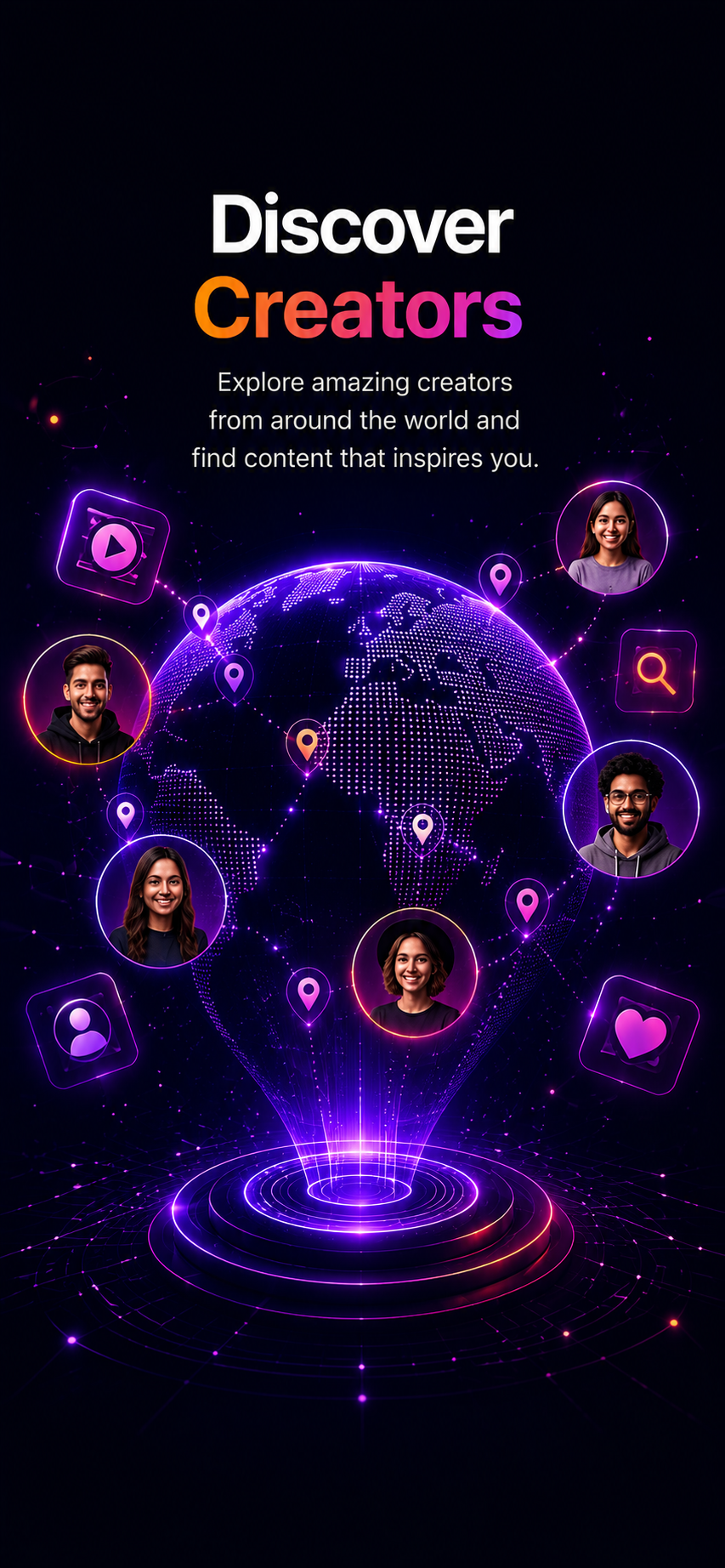 Discover creators